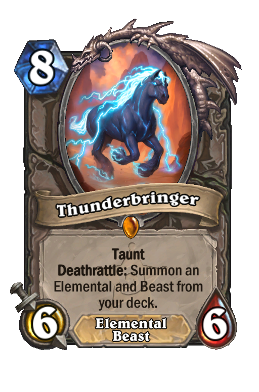 Thunderbringer Hearthstone kártya