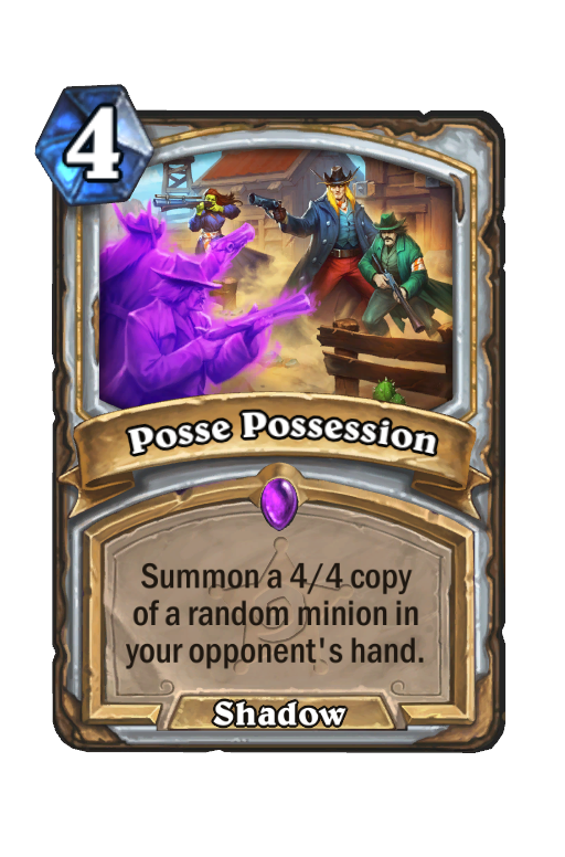 Posse Possession Hearthstone kártya