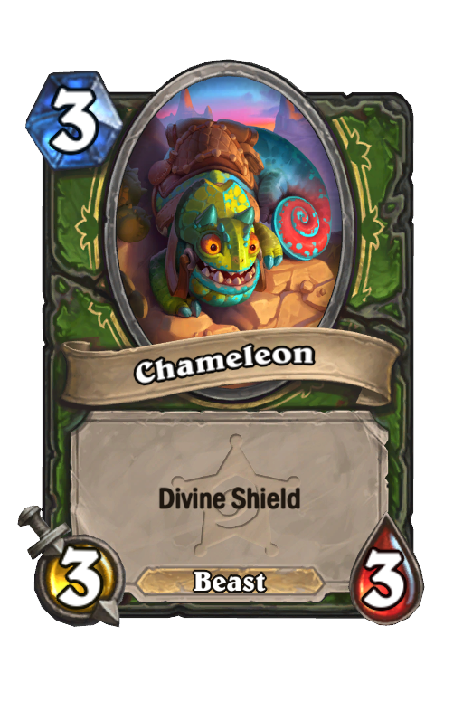Chameleon Hearthstone kártya