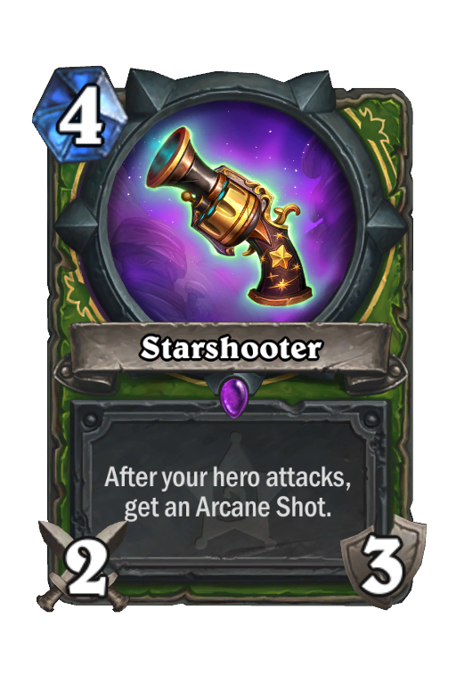 Starshooter Hearthstone kártya