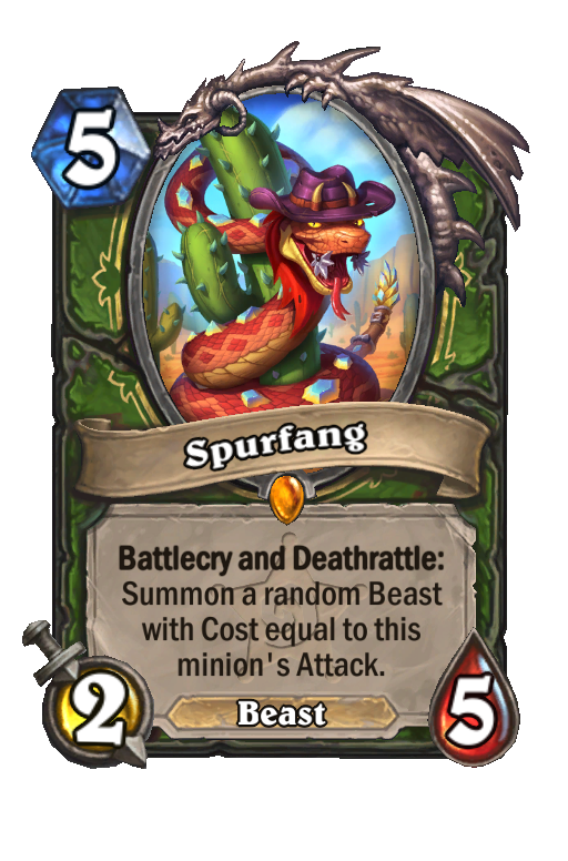 Spurfang Hearthstone kártya