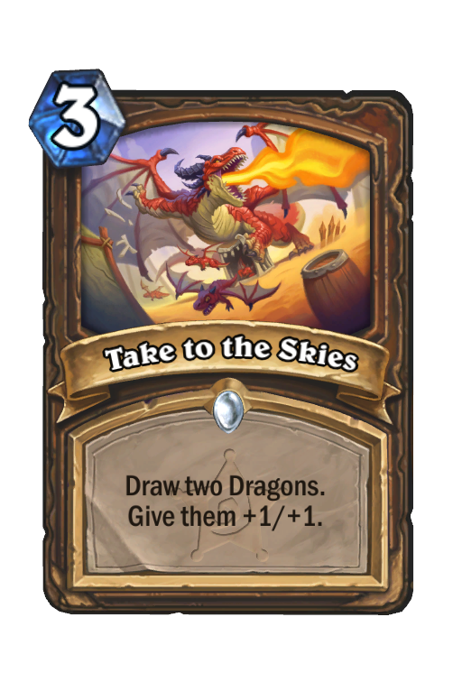 Take to the Skies Hearthstone kártya