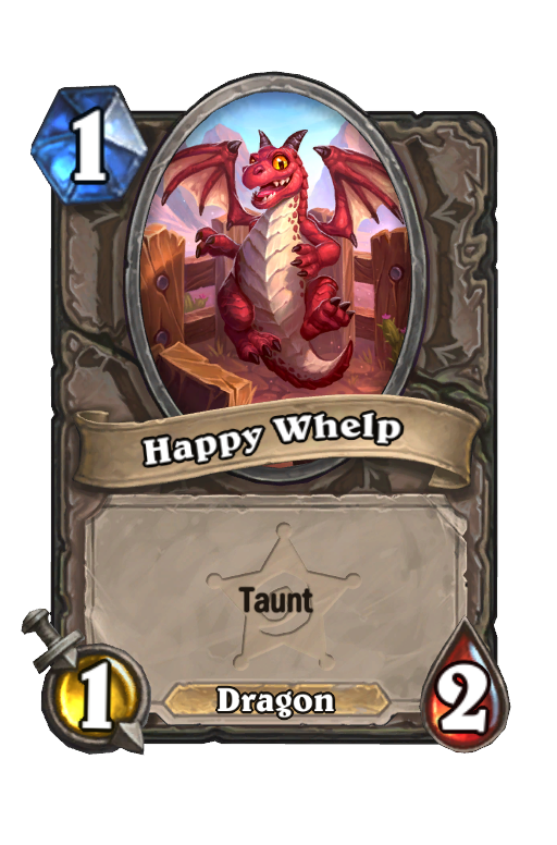 Happy Whelp Hearthstone kártya