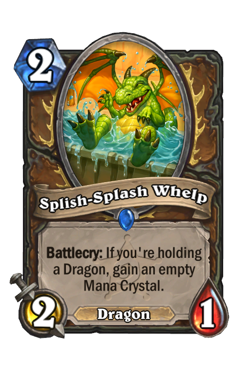 Splish-Splash Whelp Hearthstone kártya