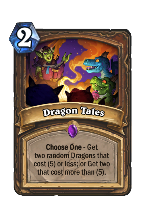 Dragon Tales Hearthstone kártya