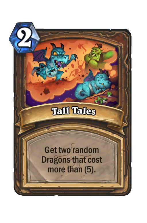 Tall Tales Hearthstone kártya