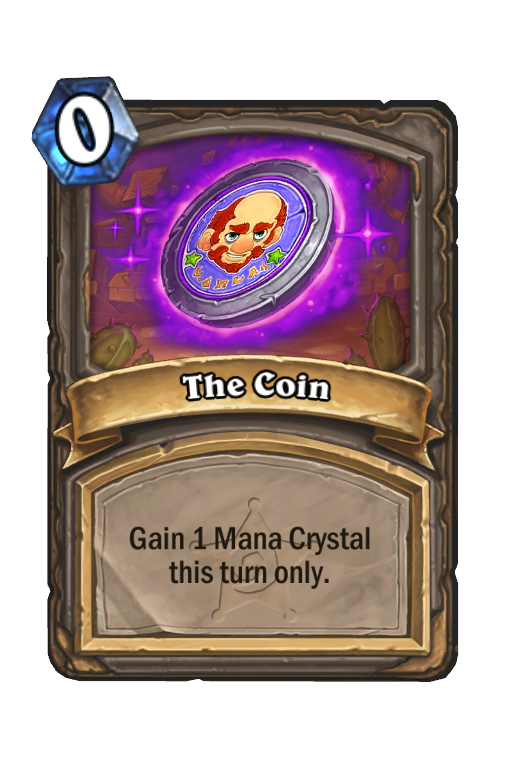 The Coin Hearthstone kártya