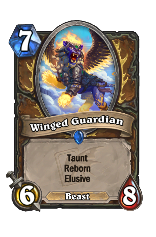 Winged Guardian Hearthstone kártya
