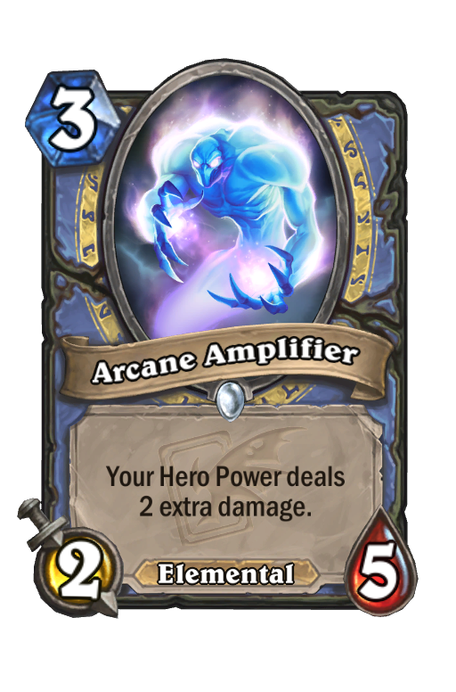 Arcane Amplifier Hearthstone kártya