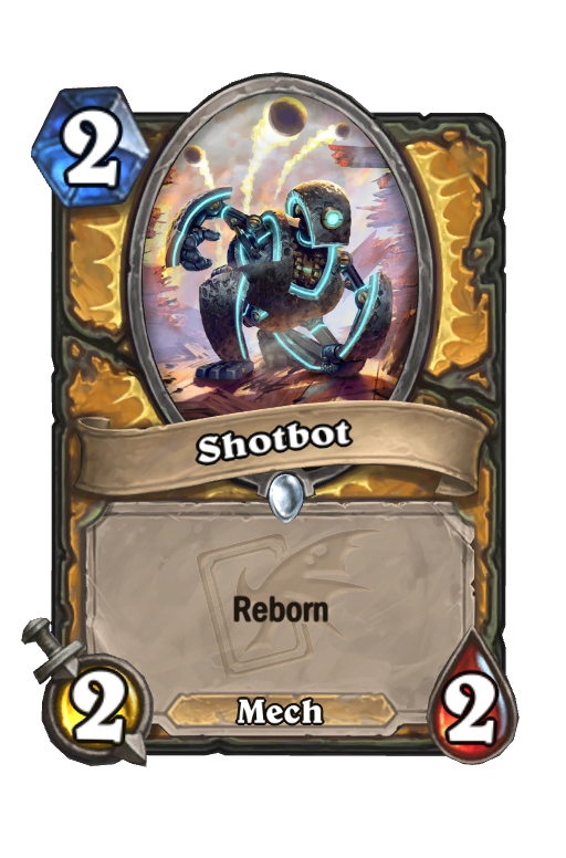Shotbot Hearthstone kártya