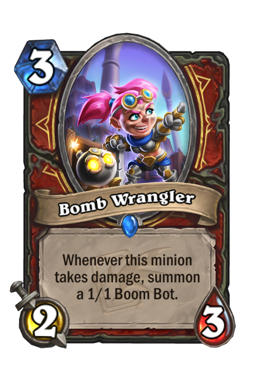 Bomb Wrangler Hearthstone kártya