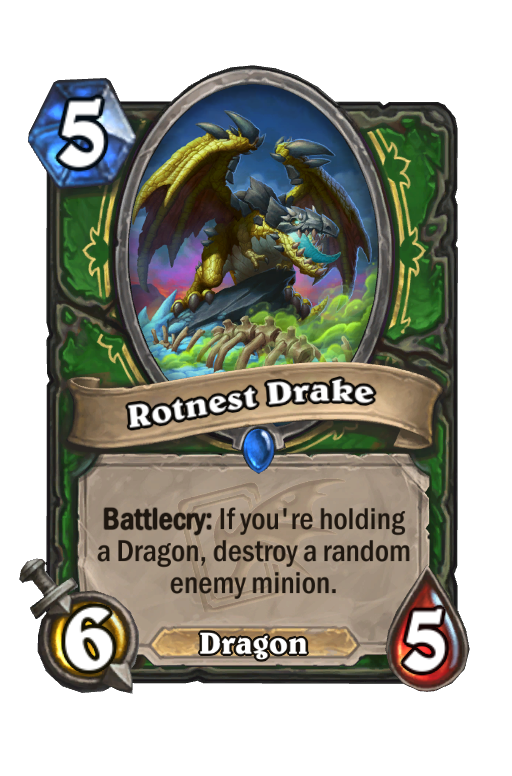Rotnest Drake Hearthstone kártya