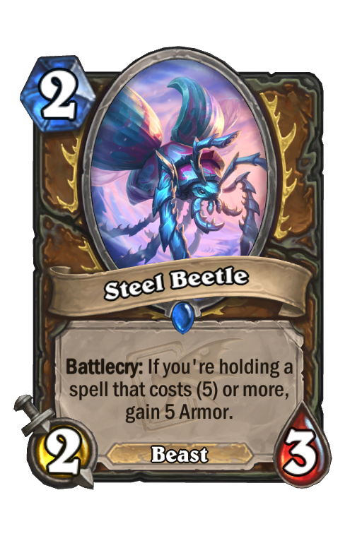 Steel Beetle Hearthstone kártya
