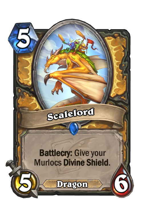 Scalelord Hearthstone kártya