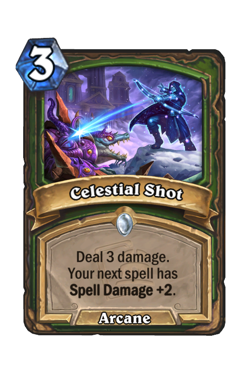 Celestial Shot Hearthstone kártya