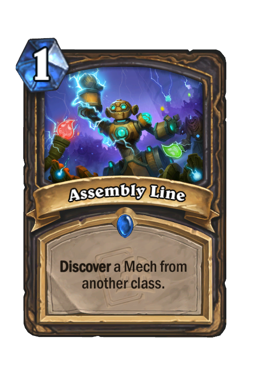 Assembly Line Hearthstone kártya
