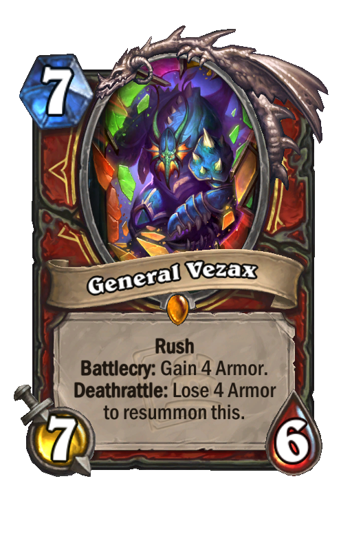 General Vezax Hearthstone kártya