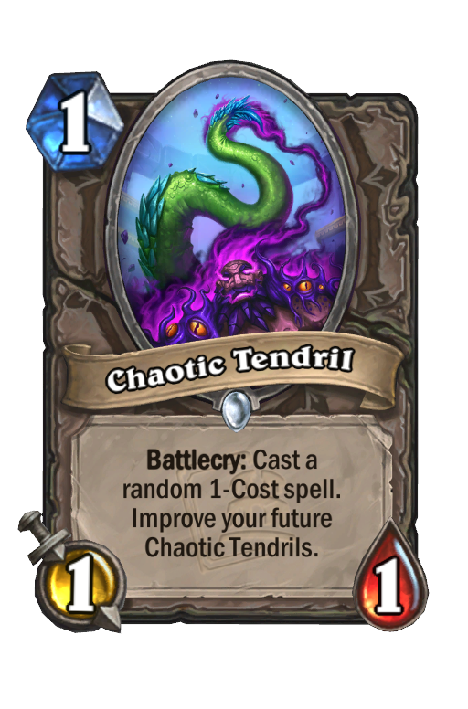 Chaotic Tendril Hearthstone kártya