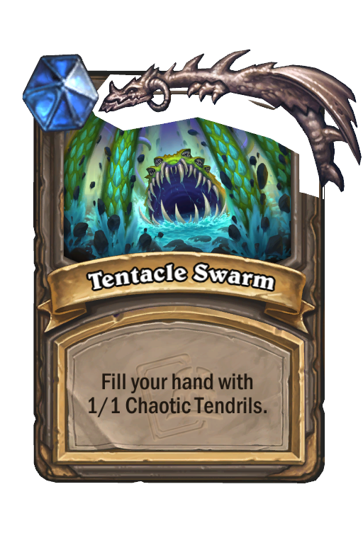 Tentacle Swarm Hearthstone kártya