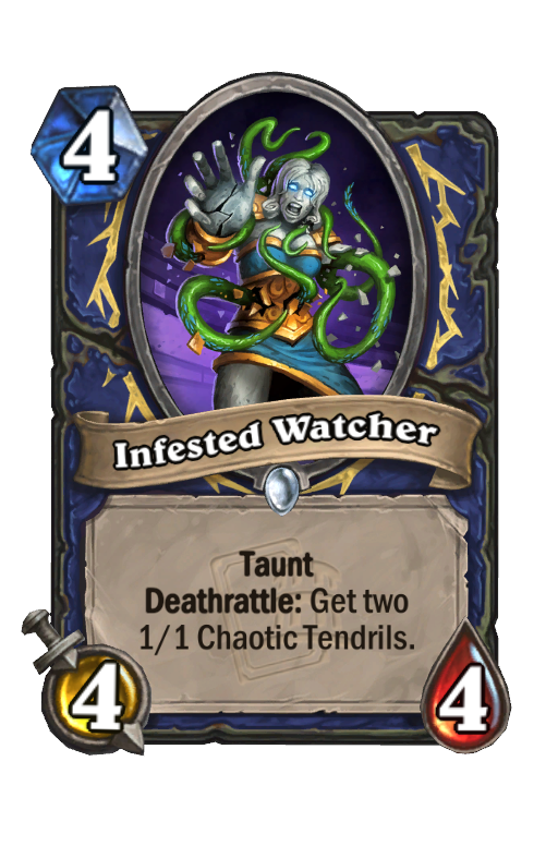 Infested Watcher Hearthstone kártya