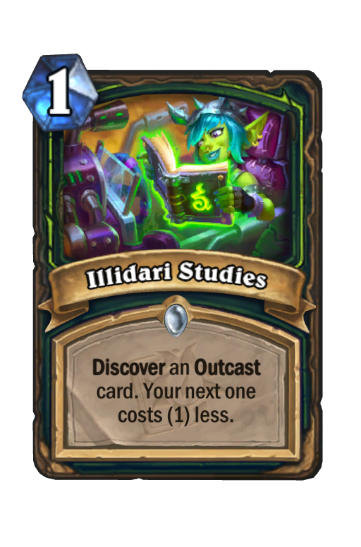 Illidari Studies Hearthstone kártya