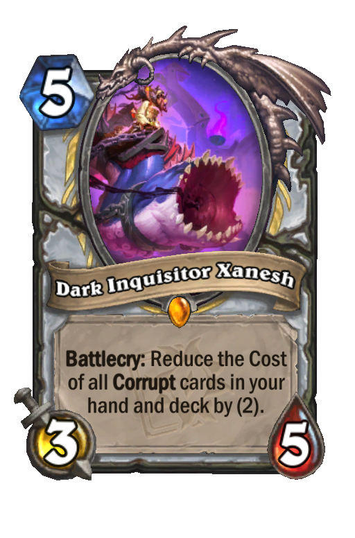Dark Inquisitor Xanesh Hearthstone kártya