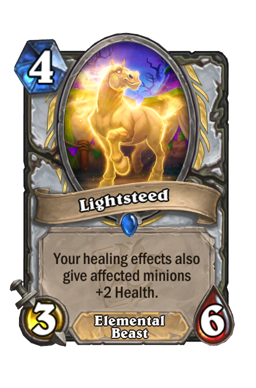 Lightsteed Hearthstone kártya