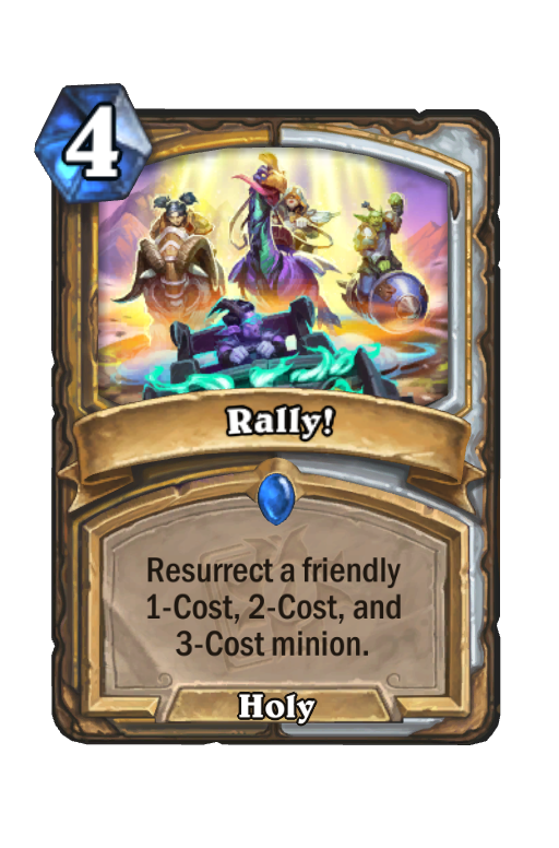Rally! Hearthstone kártya