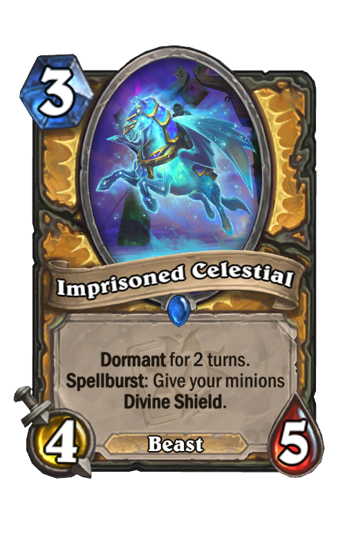Imprisoned Celestial Hearthstone kártya