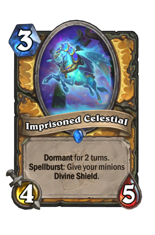 Imprisoned Celestial Hearthstone kártya