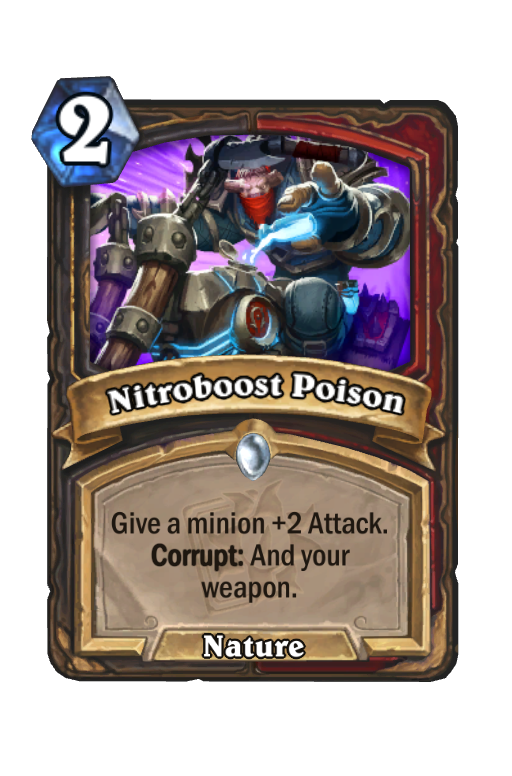 Nitroboost Poison Hearthstone kártya