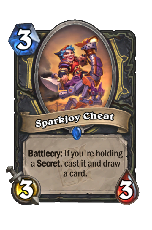 Sparkjoy Cheat Hearthstone kártya