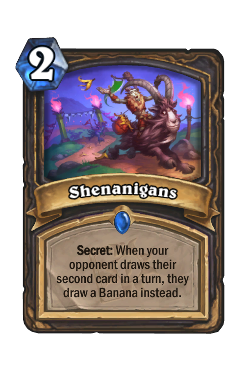 Shenanigans Hearthstone kártya