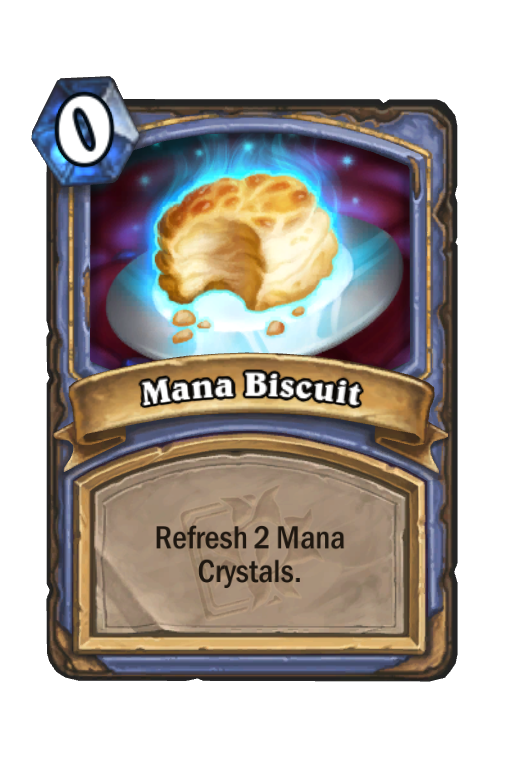 Mana Biscuit Hearthstone kártya