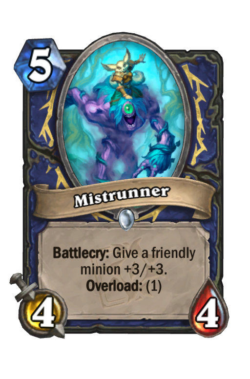 Mistrunner Hearthstone kártya