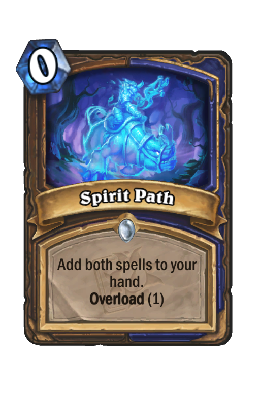 Spirit Path Hearthstone kártya