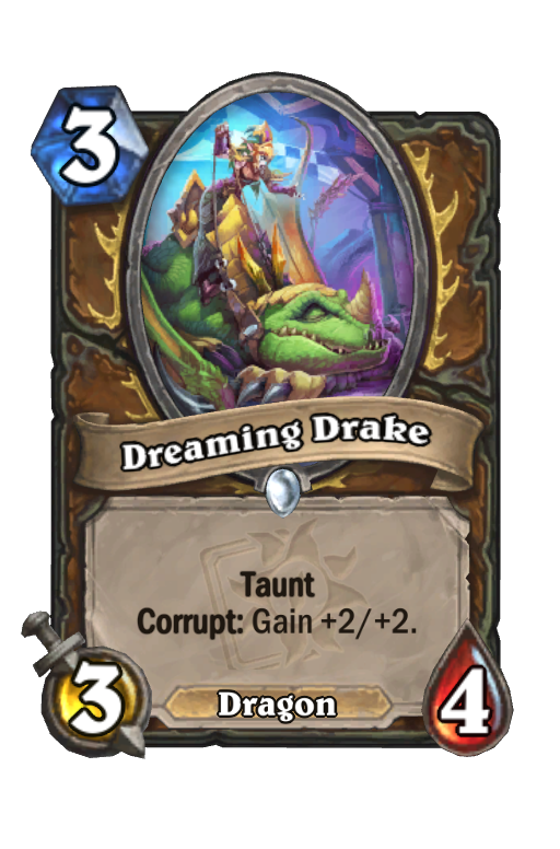 Dreaming Drake Hearthstone kártya