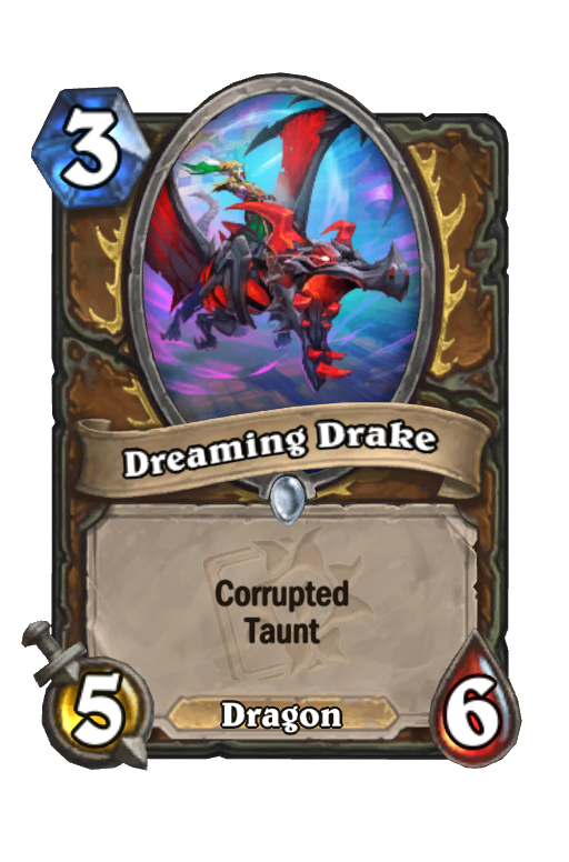 Dreaming Drake Hearthstone kártya