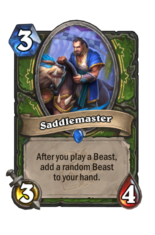 Saddlemaster Hearthstone kártya
