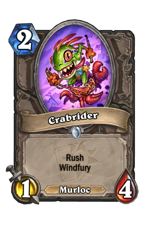 Crabrider Hearthstone kártya