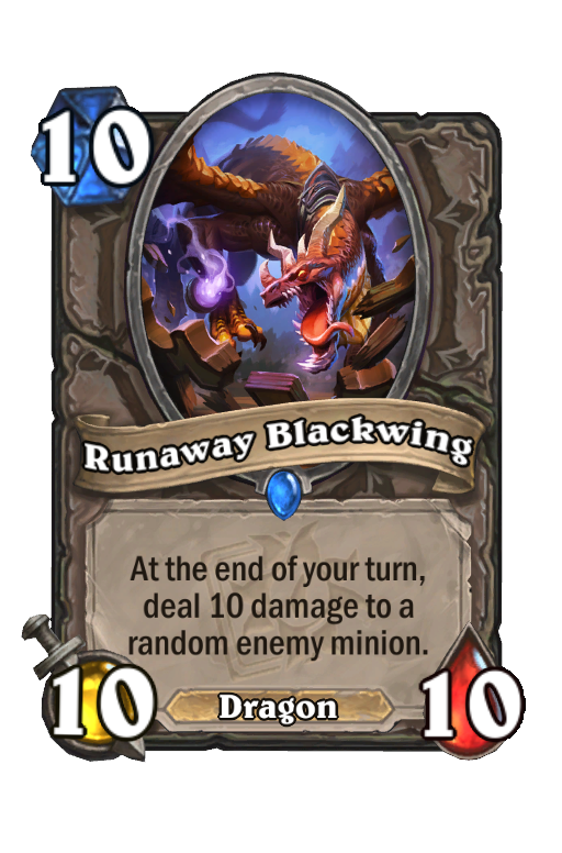 Runaway Blackwing Hearthstone kártya