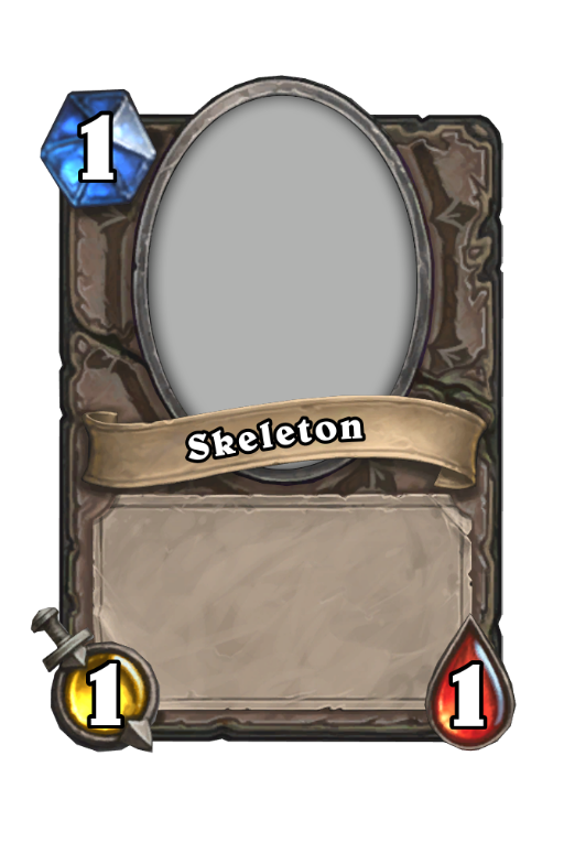 Skeleton Hearthstone kártya