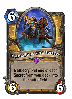 Myterious Challenger