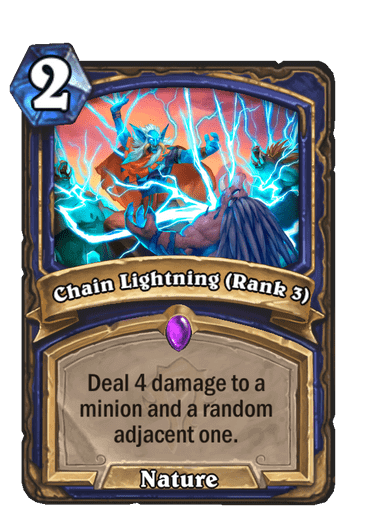 Chain Lightning Rank 3