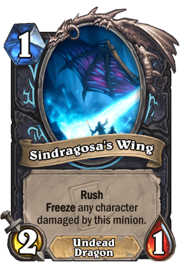 Frost Queen Sindragosa egyik szárnya