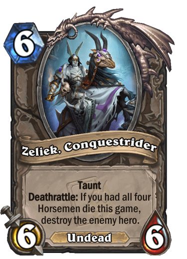 Zeliek, Conquestrider