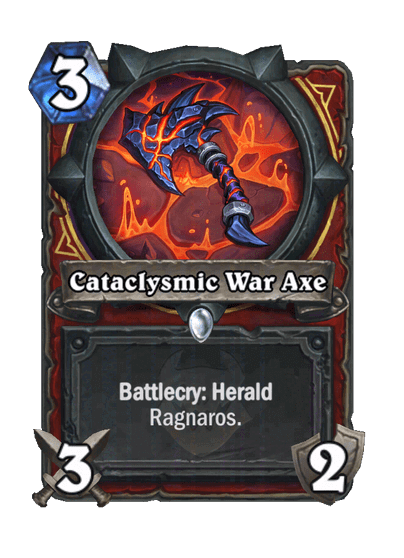 Cataclysmic War Axe