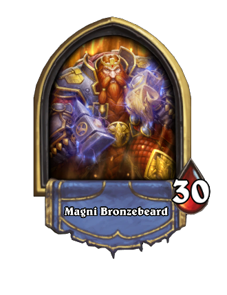 Magni Bronzebeard Hearthstone kártya