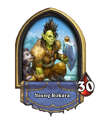 Young Rokara Hearthstone kártya