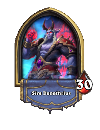 Sire Denathrius Hearthstone kártya